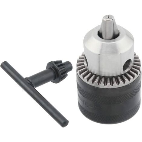 Drill Chuck Key Converter Angle Grinder M10 Quick Change Adapter for 1-10mm Thread Capacity (1/5)
