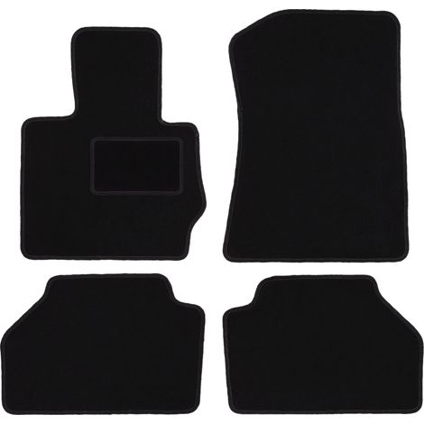 Tapis de sol en velours noir pour : BMW X3 F25 SUV (2010-2017)