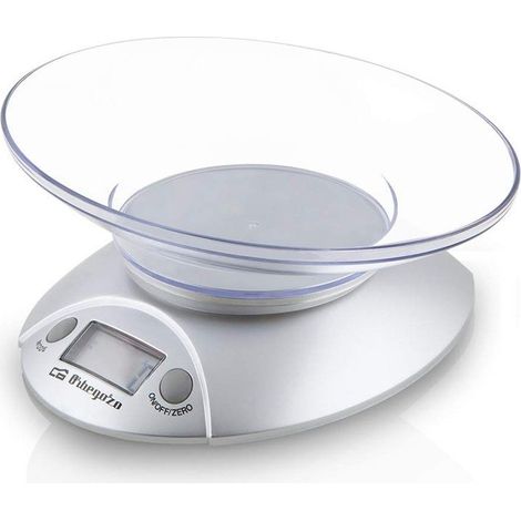 Küchenwaage orbegozo PC 1009 silber 3 kg genauigkeit 1 g