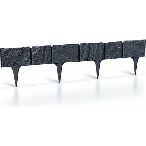 PROSPERPLAST OBRZEŻE OGRODOWE 3,9m GARDEN STONE ANTRACYT