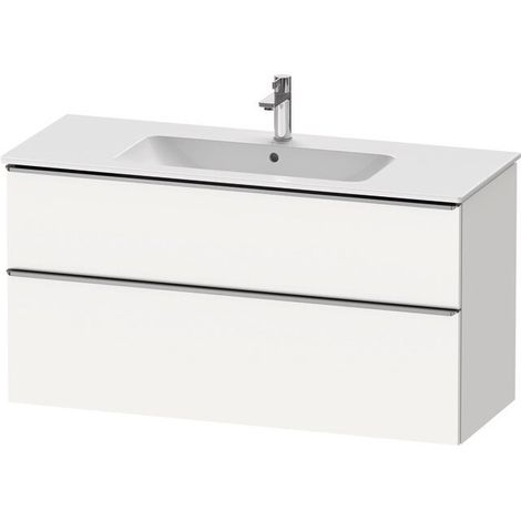 DURAVIT DE4364070180000 D-Neo WTUWH Meuble sous-vasque 1210x462x625 Blanc mat