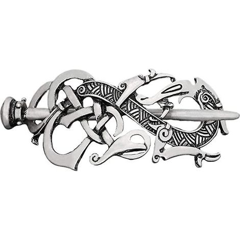 vintage Viking Celtique Pinces Cheveux Viking Cheveux Accessoires Style Irlandais Cheveux Pantoufles Dames Filles Style (1/5)
