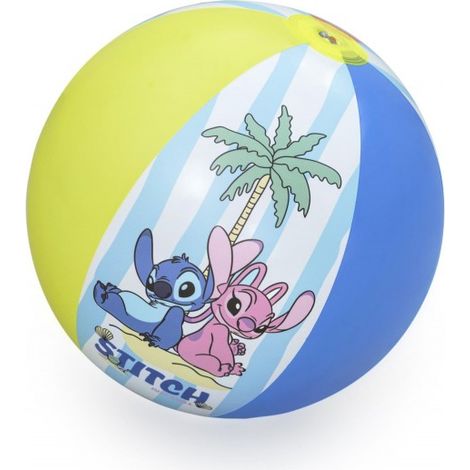 Bestway Pelota Hinchable Disney Stitch 51 cm +2 Años Playa y Piscina