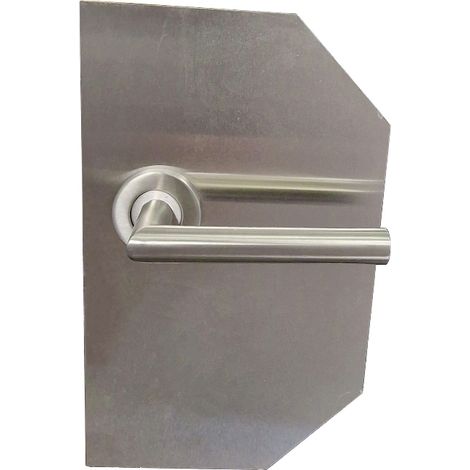 Maniglie per porte rettangolari con angolo VIF KLOSE besser Acciaio Inox 304  Senza rosette di funzione