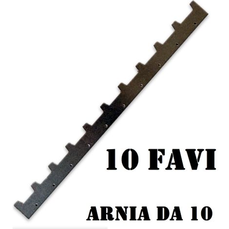 Distanziatore da 10 favi per nido da 10 telaini in lamiera zincata MADE IN ITALY