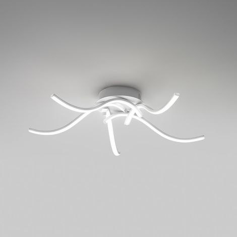 TESSA P/5 LAMPADARIO A SOFFITTO A LED 4000K 2300LM 38W ALLUMINIO E SILICONE (1/3)