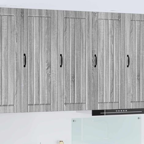 vidaXL Meuble mural LUCCA Sonoma gris 40 x 31 x 100 cm