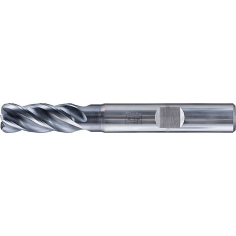 PFERD VHM Eckfräser lang 4 Schneiden Ø 8 mm Radius 1,5 mm TiAlN Schaft HB Universal Line Schruppen Schlichten Nuten (1/5)