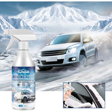 Dégivrant Pour Pare-Brise - Spray Antigel Rapide Pour Vitres Et Rétroviseurs - 60 ml (1/5)