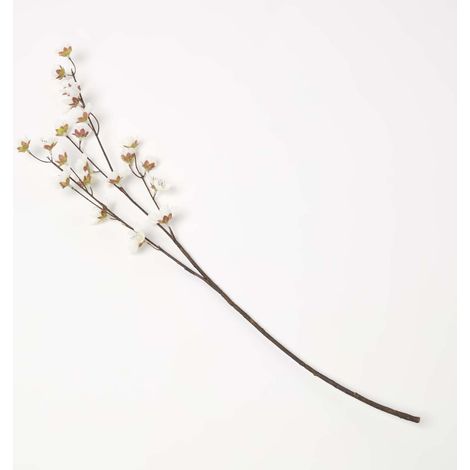 HOMESCAPES Artificial Cherry Blossom Branch