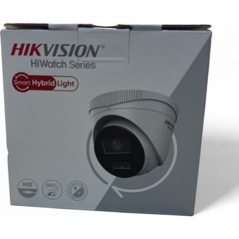 Telecamera IP Dome Hikvision Turret con Audio 6 mpx 2,8mm Smart Hybrid Light