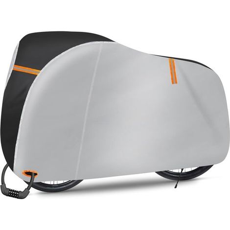 Funda impermeable para bicicleta, Funda de lujo para bicicleta, Funda universal para bicicleta, Ligera, Impermeable, Funda para 1 bicicleta (1/5)