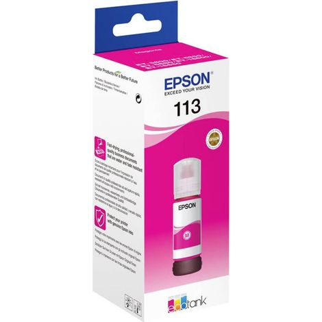 Cartouche d encre Epson Ecotank 113 Magenta (1/3)