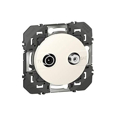 TV-SAT-STECKDOSE LEGRAND DOOXIE ARMORED CANVAS WEISS LEG600356