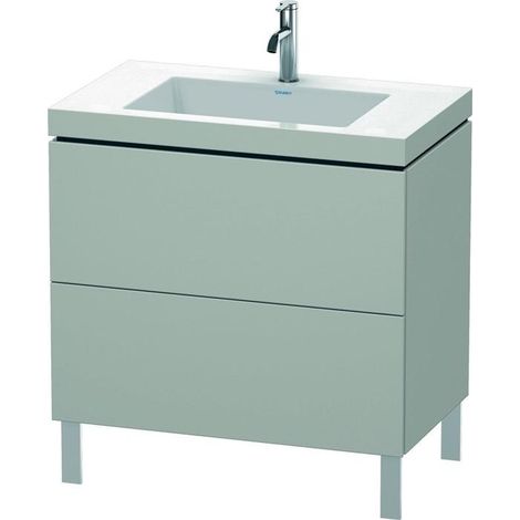 Duravit L-Cube c-bonded Set stehend, 2 Schubkästen, ohne (1/5)