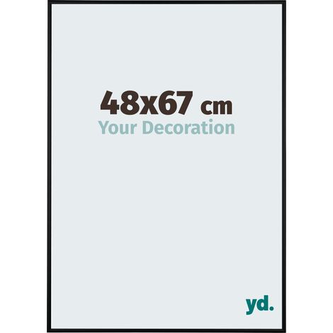 Cadre Puzzle 48x67 cm - Noir Mat - Aluminium - Kent. (1/5)