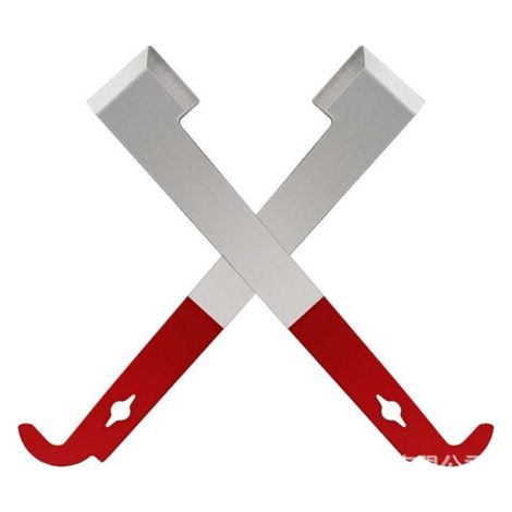 Pince lève-cadre de ruche en acier inoxydable, outil d’apiculteur, J-Hook Scraper 2 pcs (1/5)