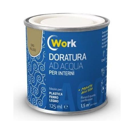 WORK SMALTO DORATO ACQUA ORO PALLIDO 125ML
