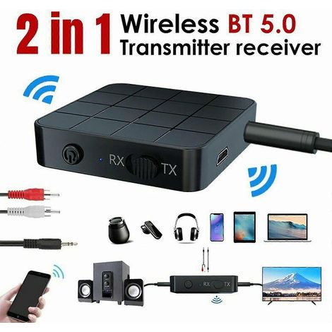Émetteur-récepteur sans fil Bluetooth 5.0, adaptateur audio RCA vers AUX 3,5 mm (1/5)