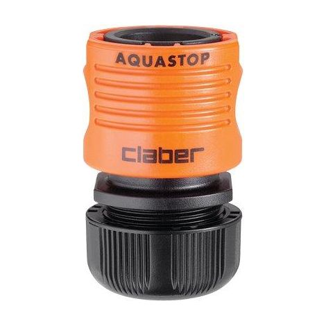 RACCORDO RAPIDO STRINGITUBO + STOP CLABER - 1/2+AQUASTOP SELF 8603- 2 pezzi