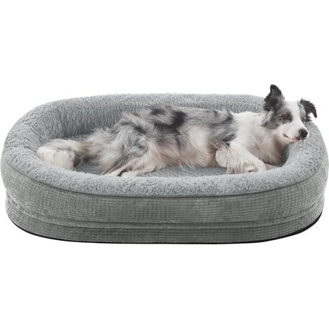 Panier Chien Grande Taille, Coussin Chien Orthopedique et Dehoussable (1/5)
