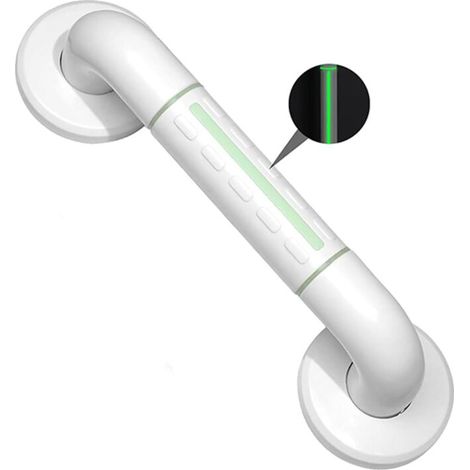 Haltegriff aus Edelstahl mit rutschfestem Griff, 50 cm langer, fluoreszierender Haltegriff, für Toilette, Badezimmer und Treppe