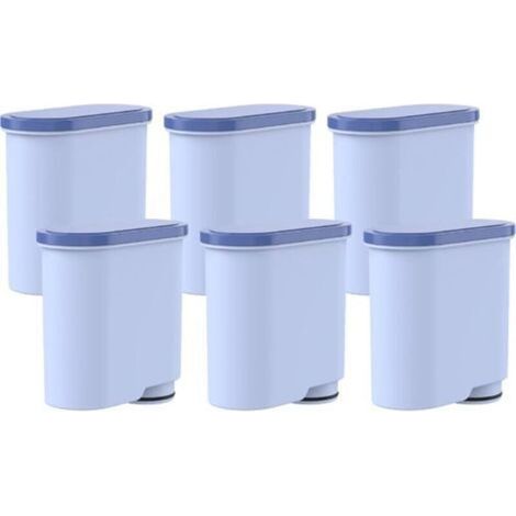 Filtro acqua di ricambio per macchine da caffè automatiche – AQUACREST CA6903/10 e CA6903/22 – 6 pezzi