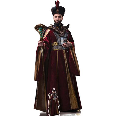 Figurine en carton  Jaffar Aladdin Disney Hauteur 189 CM