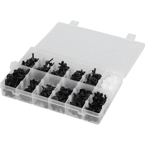 Kit de 350 agrafes de fixation pour panneaux auto 27,4x17,8x4,22cm - Rivets d'assemblage pour Ford (1/5)