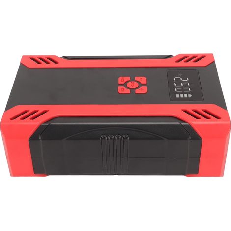 Démarreur de Batterie de Voiture 2000 A Peak 15 000 MAh, Lumière LED, Port USB, Bloc d'alimentation Portable Compact avec Boussole, pour Voitures, Camions, SUV (1/5)