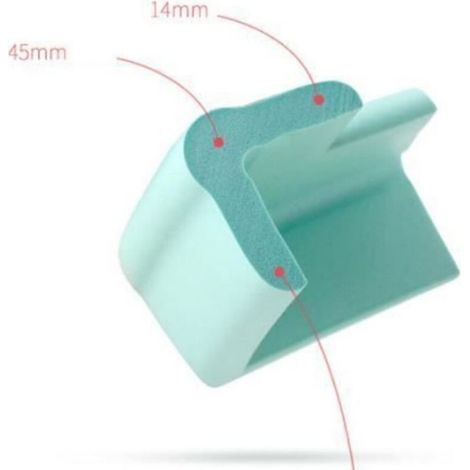 Protecteur D'angles - Caoutchouc NBR - Pour Coins De Table Et D'Armoire - 2 Mètres (1/4)