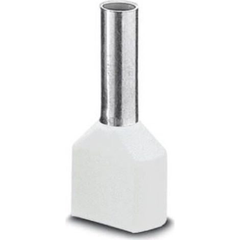 Phoenix Contact 3200933 Capocorda 0.5 mm² Parzialmente isolato Bianco 100 pz. (1/3)
