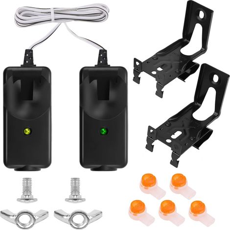 Garage door safety sensor harness bushings, garage door opening parts compatible with elevator/seals/chamberlain/craftsman/linear replacement (41A5034, 801CB-P) (1/5)
