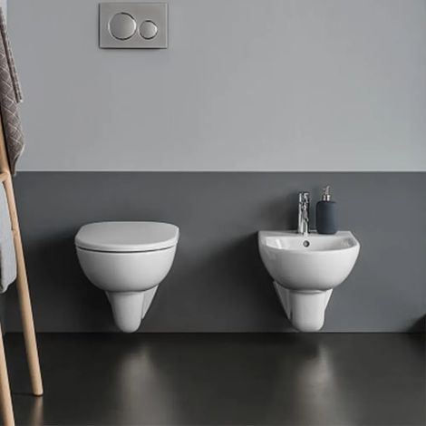 Sanitari sospesi Geberit con brida e copriwater originale  Selnova (1/5)
