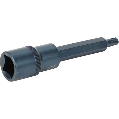Embouts de douille hexagonaux en étoile, antirouille, haute précision, acier allié S2 bleui, outils à main, 100xT35