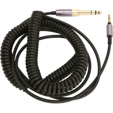 Câble audio 3.5mm rétractable à ressort, 5 mètres, noyau OFC pour autoradio, tablette et ordinateur (1/5)