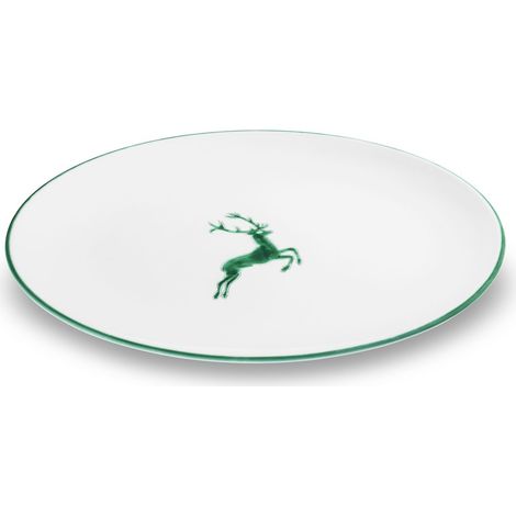 Gmundner Cerámica Ciervo Verde, fuente ovalada (33x26cm)
