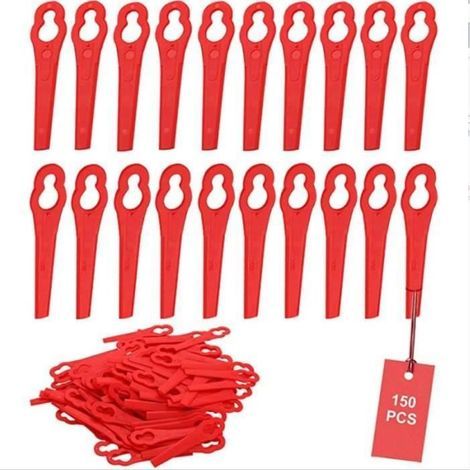 Replacement Blades - Red - 150 Blades - ABS - Precise Cut - Maximum Safety