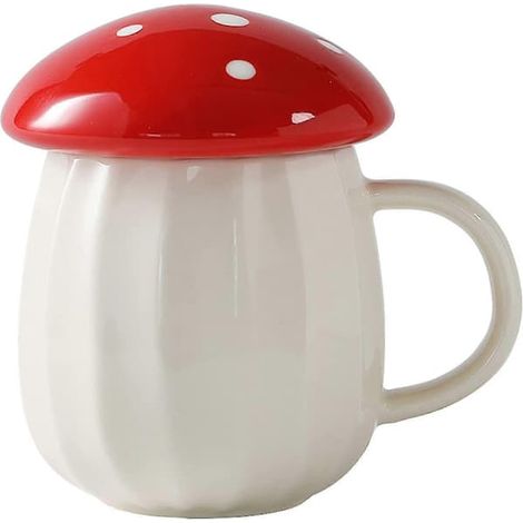BelleRise - Mug champignon, cadeau d'anniversaire, Noël, Halloween, fête des mères ou diplôme, tasse kawaii mignonne originale (1/5)