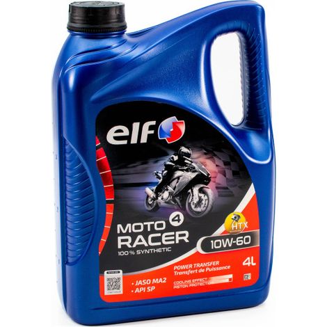 ELF Huile Moteur MOTO 4 RACER 10W-60 4 Litres (1/2)