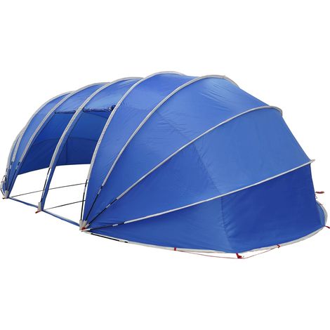 Tienda de piscina tipo cúpula Verde 538 x 440 x 204 cm vidaXL
