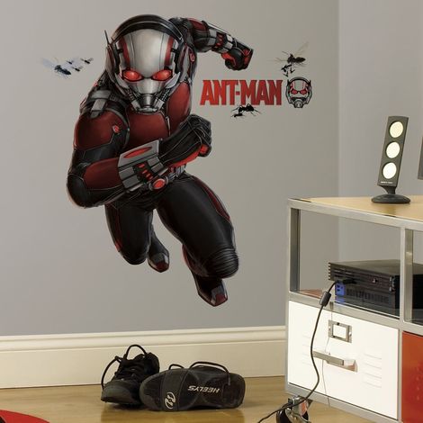 Stickers Géant Ant-Man Marvel 42x66cm (1/3)
