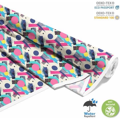 OUTDOOR DEKOSTOFFE OXFORD - Motiv Geometrisch I DX3556 (1/5)