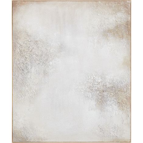 SKLUM Dekoratives Gemälde mit Gipsstruktur (100x120 cm) Bestue Natürliche Farben