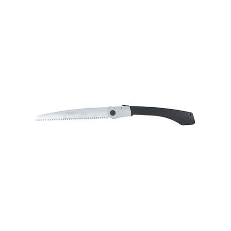Seghetto arboricolo pieghevole Ozaki con lama da 270 mm e manico soft-grip.
