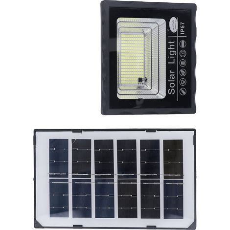 Lampe solaire extérieure étanche à LED avec télécommande pour cour ou parc (1/5)