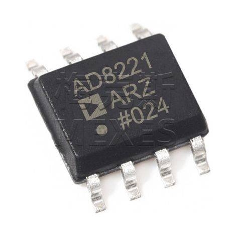Electronic components AD8221ARZ and AD8221BRZ, 5 units, 5 units shipped.
