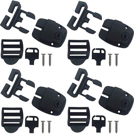 Kit de réparation de loquet de remplacement, pince de couvercle de spa, Kit de verrouillage à Clip de couvercle de spa (1/5)