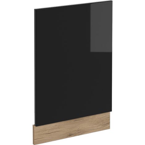 Küchenmöbel R-Line, Schwarz Hochglanz, 45 cm ohne Arbeitsplatte, Vicco