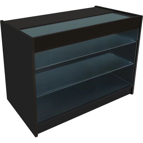 LED Retail Shop Counter K1200 - Black